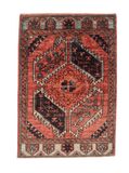 Afghan Ersari Turkomen (2'01"x3'01") red/blue