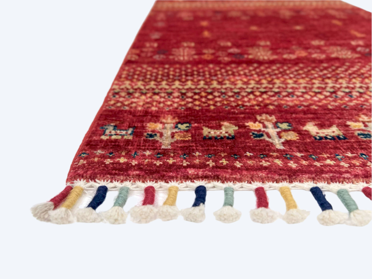 Afghan Gabbeh (1'11"x3'01") red