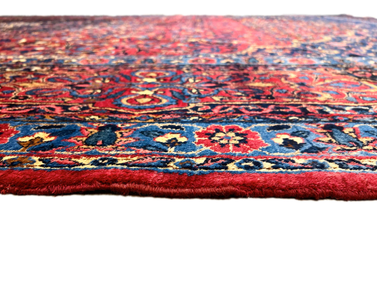 Oversized Vintage (11'06"x20'00) dk.red/indigo