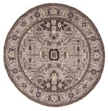 Afghan Heriz (6'00" Round)