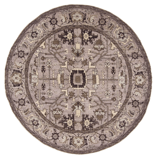 Afghan Heriz (6'00" Round)