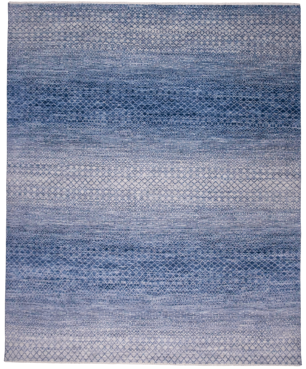 Grass Design (8'01"x9'10") lt.blue