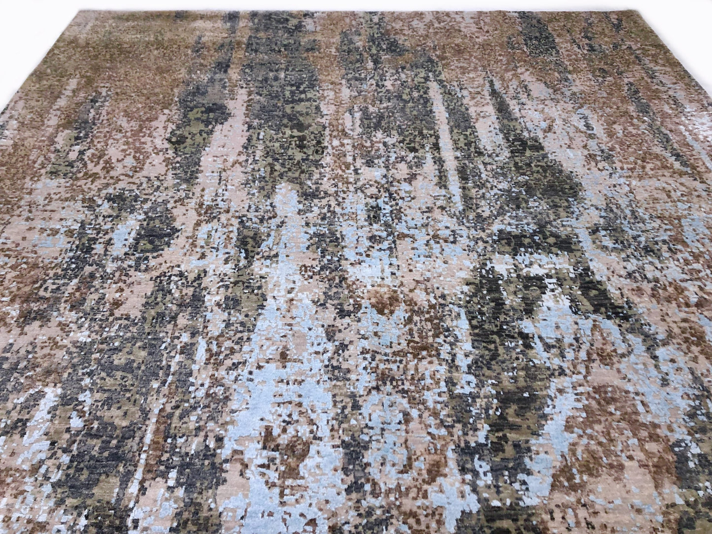 Galaxy (9'00"x12'03") camel/gray/lt.blue