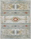 Belmont Collection 113862 Ivory/Blue/Multicolor