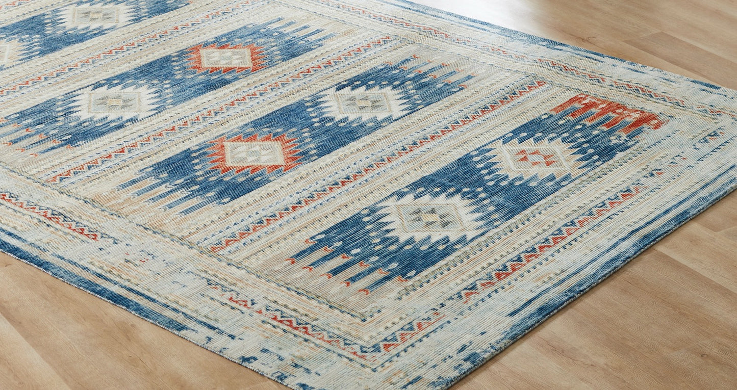Belmont Collection 113892 Denim/Sand