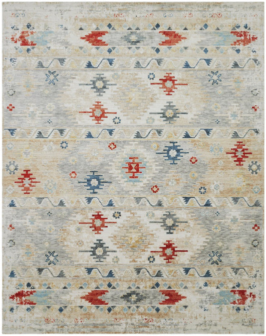 Belmont Collection 113882 Gray/Multicolor