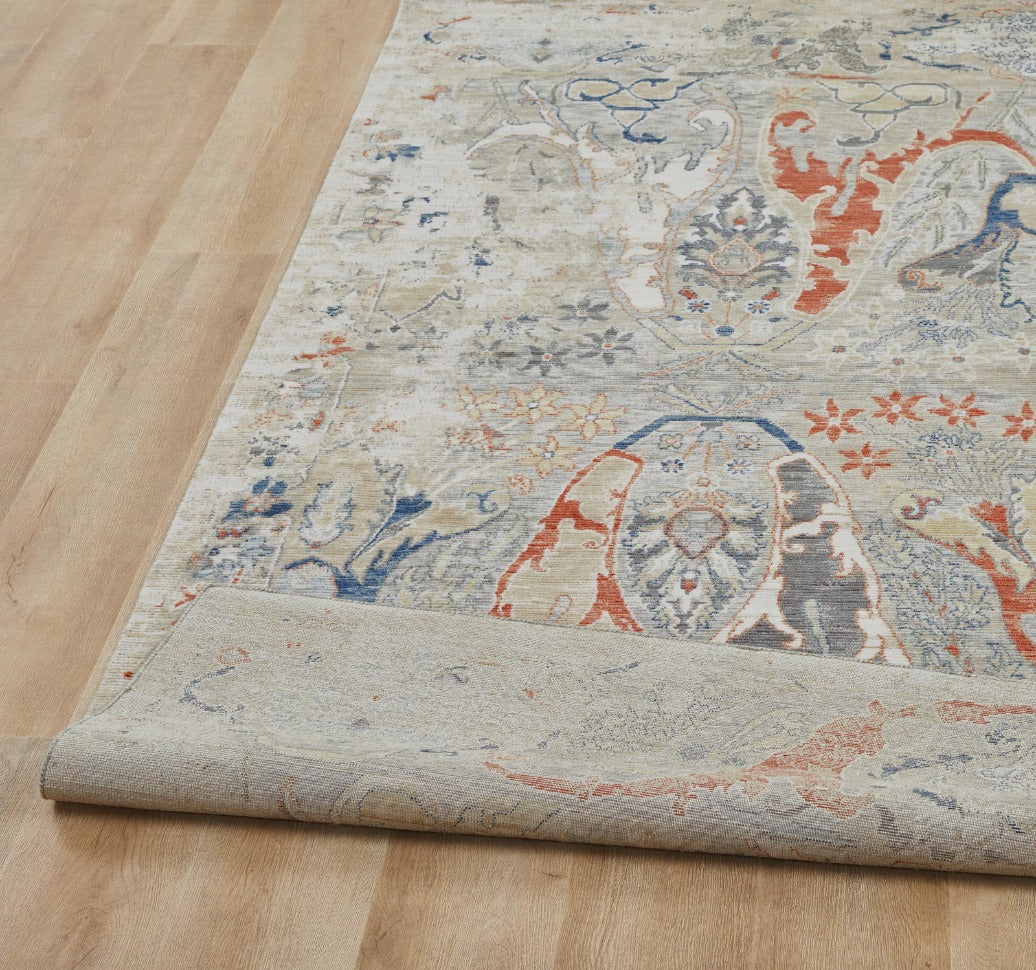 Belmont Collection 113872 Vintage Gray/Blue/Multicolor