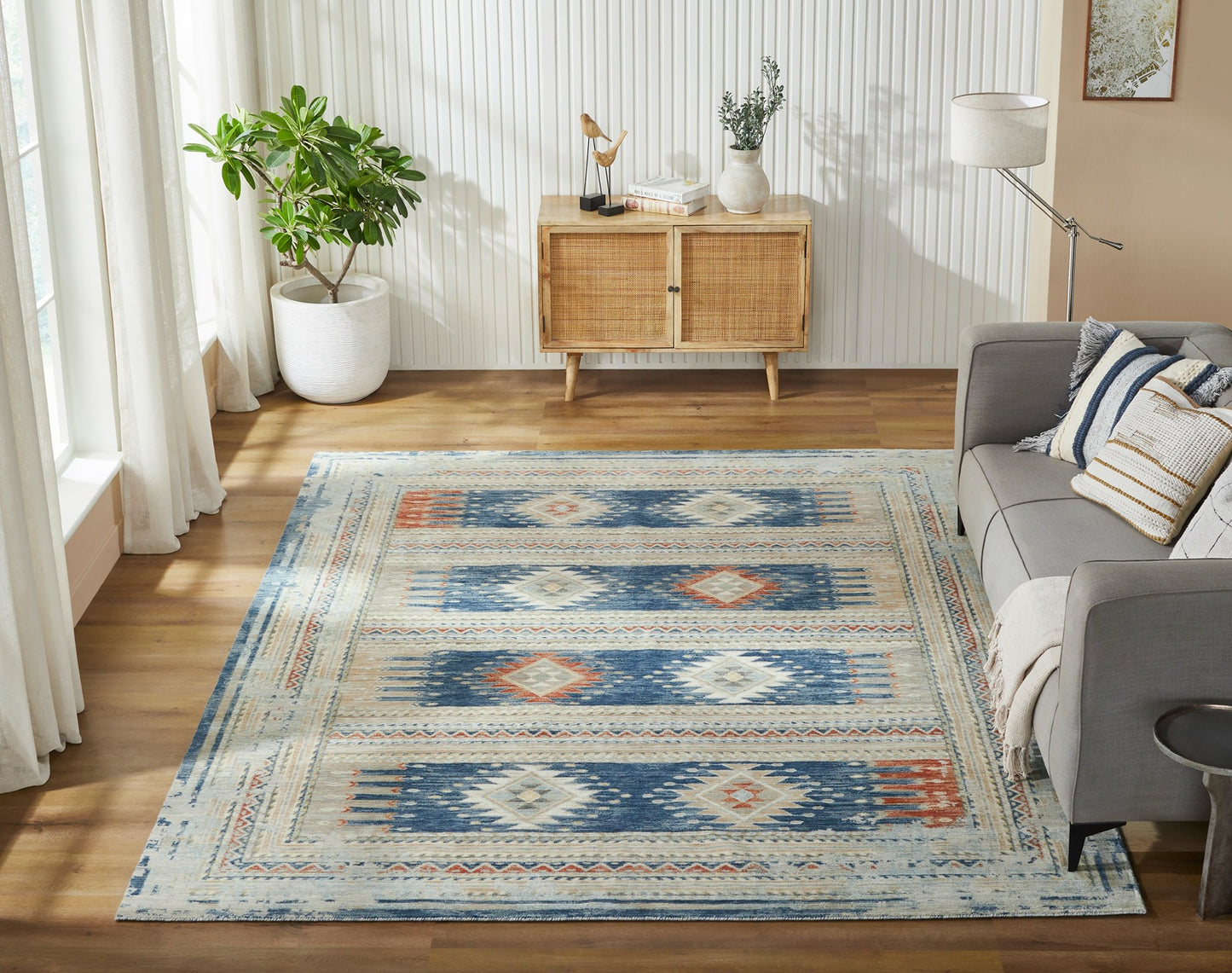 Belmont Collection 113892 Denim/Sand