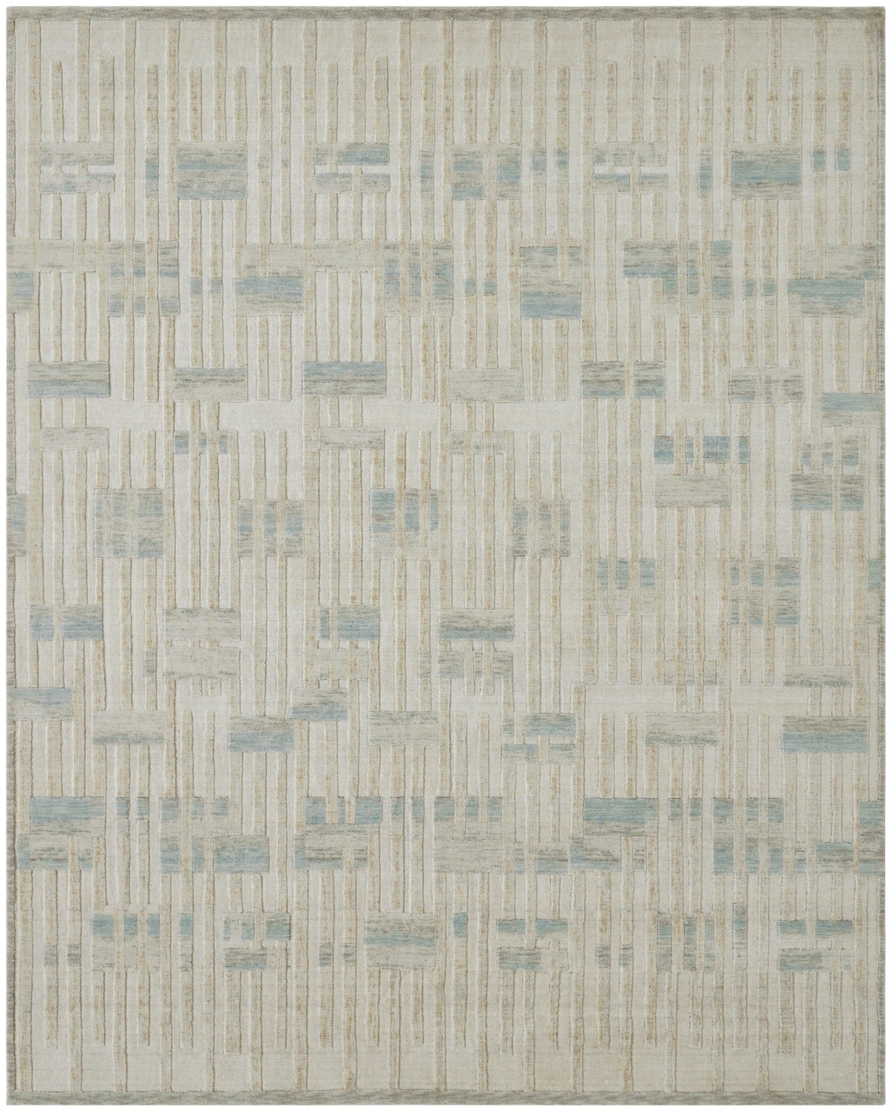 Vaughn Collection 114042 Sand/Cream/Azure