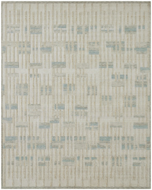 Vaughn Collection 114042 Sand/Cream/Azure