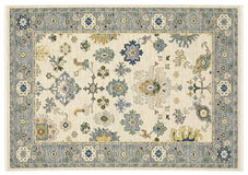 Laurel Collection - 846H ivory/gray