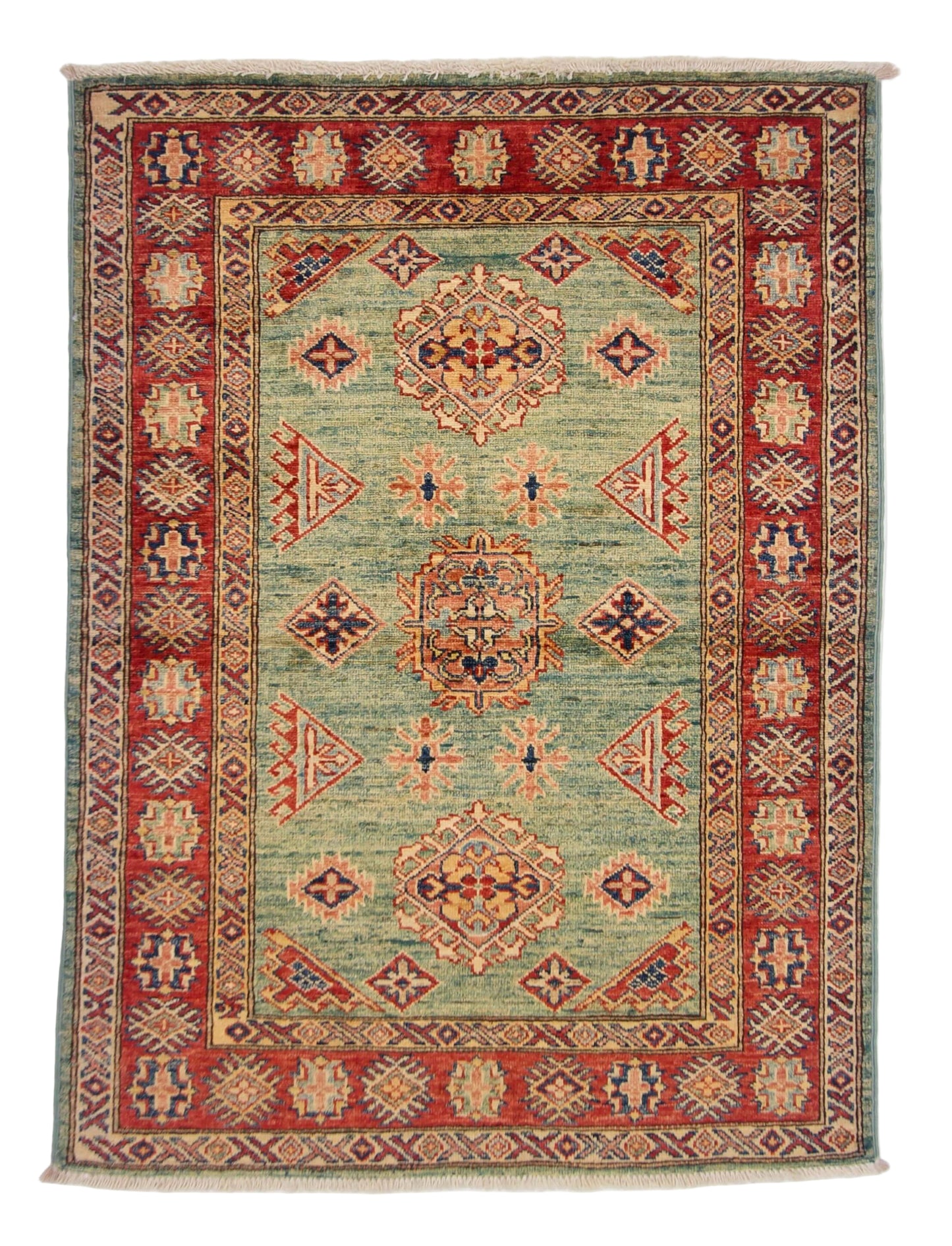 Super Kazak (3'00"x4'00") green/red