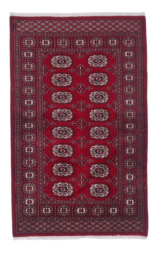 Mori Bokhara (3'01"x4'11") dk.red