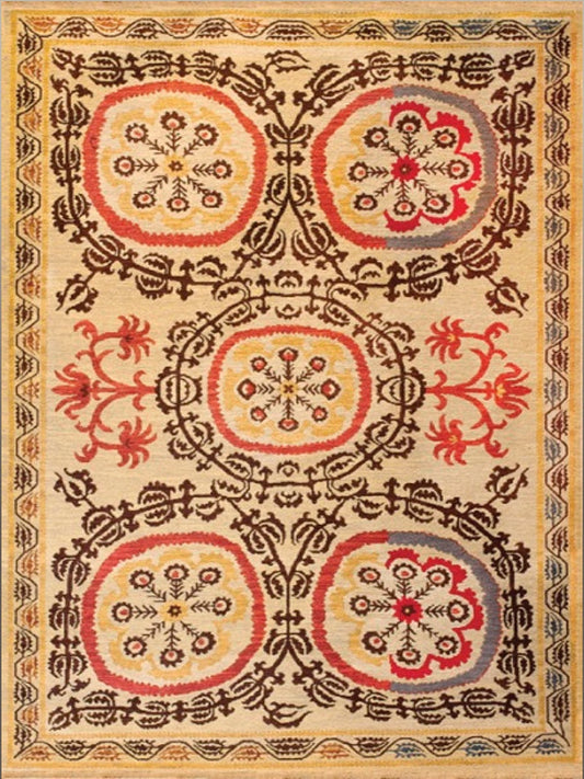Suzani Collection - Beige 1