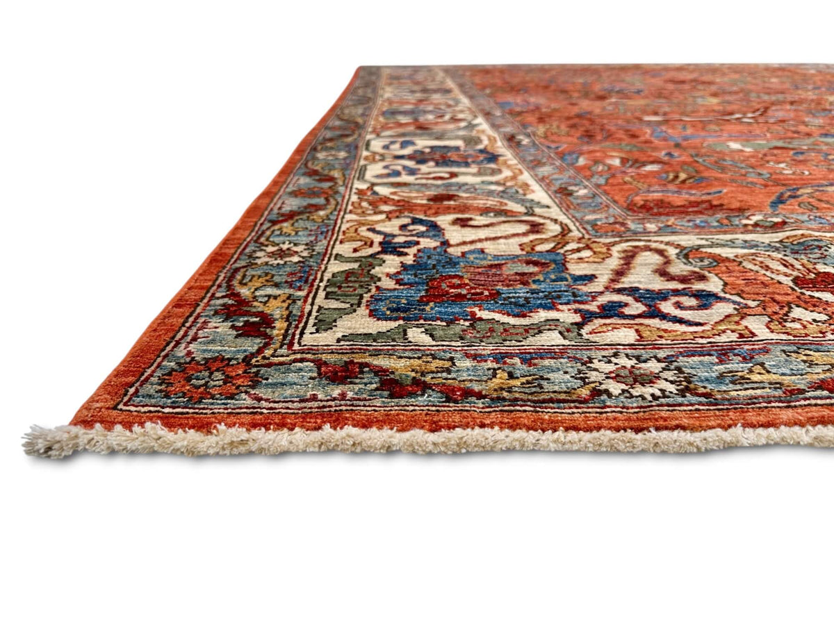 Aryana - Bidjar (7'09"x9'09") light rust/ivory