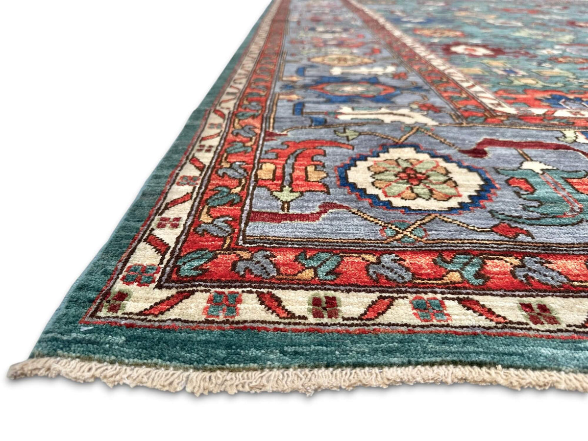 Fine Ariana - Sultanabad (8'10"x11'07") green/gray